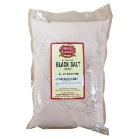 Spicy World Indian Black Salt Powder 5 Pound Bulk - Ground Kala Namak