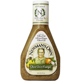 Newmans Own Dressing Olive Oil & Vinegar 16 Oz