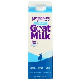Meyenberg Goat Milk Low Fat 1% Quart 32 Oz
