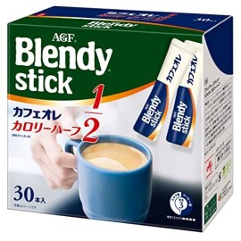 Blendy Stick Cafe Au Lait Half Calorie 0.26Oz X 30Pcs