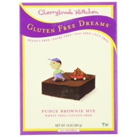 Cherrybrook Kitchen Gluten Free Dreams, Fudge Brownie Mix, 14-Ounce Boxes (Pack Of 6)