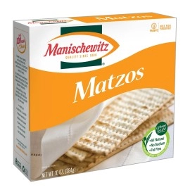 Manischewitz Unsalted Matzo 10-Ounce Boxes (Pack Of 8)