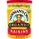 Newman'S Own Organics Organic California Raisins, 15-Ounce Cans (Pack Of 6)
