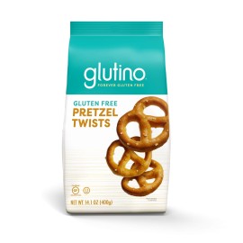 Gluten Free By Glutino Pretzel Twists Delicious Everyday Snack Salted 14.1 Ounce