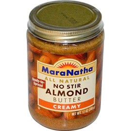 Maranatha Natural Foods Creamy Almond Butter 12 Ounce -- 12 Per Case.