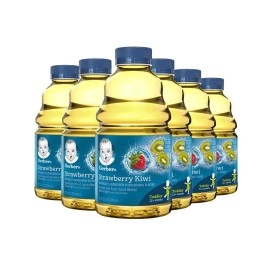 Gerber Water Fruit Toddler Juice Blend, Strawberry Kiwi, 32 Ounce Bottles (Pack Of 6)