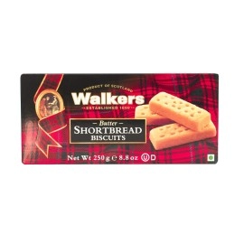 Walkers Shortbread Fingers Pure Butter Shortbread Buscuits 8.8 Oz Box