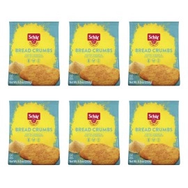 Schar - Bread Crumbs - Certified Gluten Free - No GMO's, Wheat, Lactose or Perservatives - (8.8 oz) 6 Pack