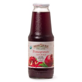 Smart Juice Organic Pomegranate Juice - 33.8 Fl Oz (1L) - (Case Of 6)