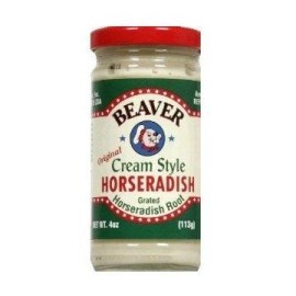 Beaver Horseradish Cream Style 4 Ounce (Pack Of 12)