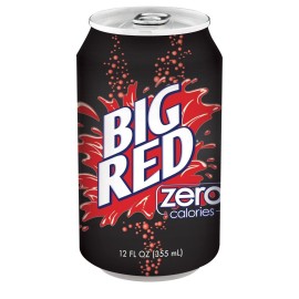 Big Red Zero, 12 Ounce (Pack of 24)