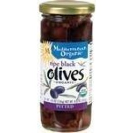 Mediterranean Organic Organic Tree-Ripened Black Olives 8.1 Oz. (Pack Of 12) ( Value Bulk Multi-Pack)