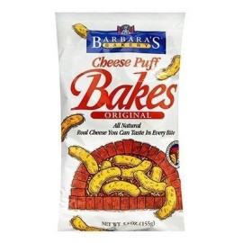 Barbaras Bakery Baked Original Cheese Puffs 5.5-Ounce Bags (Pack Of 12) ( Value Bulk Multi-Pack)