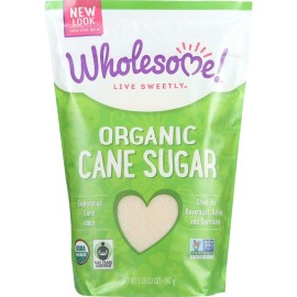 Wholesome Sweetners Organic Milled Unrefined Sugar ( 12X2 Lb) ( Value Bulk Multi-Pack)