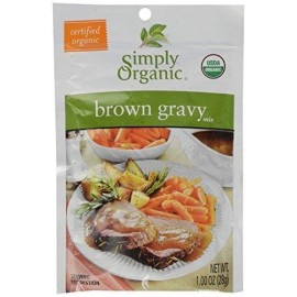 Simply Organic Brown Gravy Seasoning Mix Certified Organic 1-Ounce Packets (Pack Of 12) ( Value Bulk Multi-Pack)