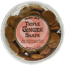 Trader Joe's Triple Ginger Snap cookies 14oz (2pk)