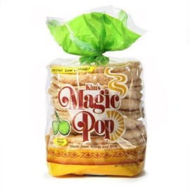 Kim'S Magic Pop Freshly Popped Rice Cakes | Keto, Vegan | Onion Flavor | 12 Pack | Low Carb, Sugar Free, Fat Free, Natural, Multigrain Korean Snack | Easy Bread, Chip, Cracker Replacement