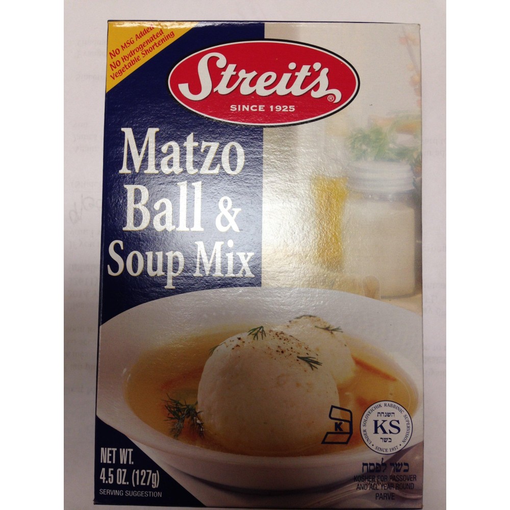Streits Matzo Ball & Soup Mix 4.5 Oz