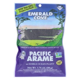 Emerald Cove Sun Dried Arame Sea Vegetable, 1.76 Ounce - 6 Per Case.