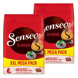 Senseo Regularclassic Roast, Pack Of 2, 2 X 48 Coffee Pods