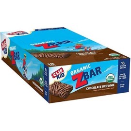 Clif Organic Z Bar Chocolate Brownie 18 Count, 1.27 Oz