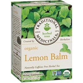 Traditional Medicinals Tea Lemon Balm Org 16 Bg Pk- 6