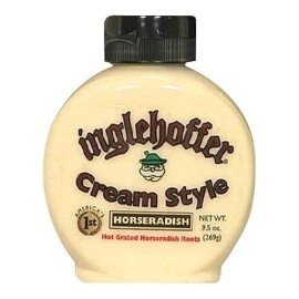 Inglehoffer Cream Style Horseradish, 9.5 Ounce Squeeze Bottle