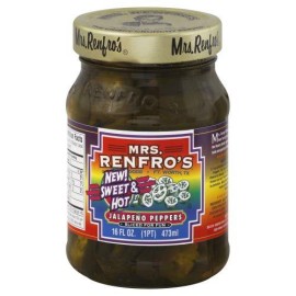 Mrs Renfro Sweet And Hot Nacho Sliced Pepper, 16 Ounce - 6 Per Case.