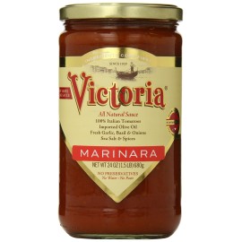 Victoria Premium All Natural Marinara Sauce, 24 Fluid Ounce