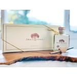 Della Terra Gourmet Gift Set includes Extra Virgin Olive Oil and Cask 25 Yr. Aged Balsamic with Pour Spouts ** Two Day Delivery**