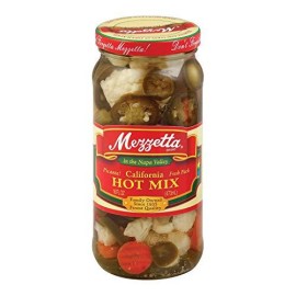 Mezzetta Hot Mix Vegetables - 16 Ounce - 6 Per Case.