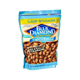 Blue Diamond Almond Lightly Salted 16 Ounce Pack Of 6