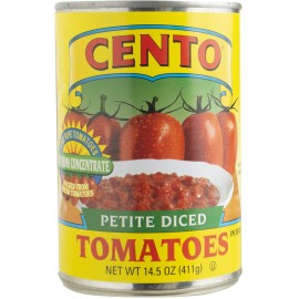 Cento Petite Diced Tomatoes, 15 Ounce (Pack of 12)