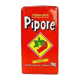 Yerba Mate Pipore Regular Four 2.2 Bags Pack Of 4 (4 Kilos 8.8 Lbs)