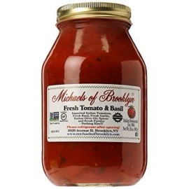 Michaels Of Brooklyn Pasta Sauce, Fresh Tomato & Basil, 32 Oz