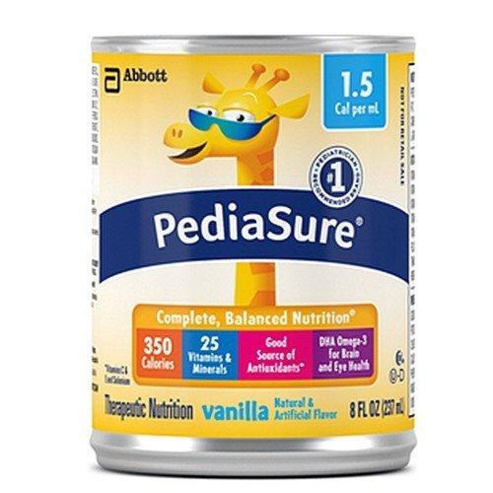Pediasure 15 Cal Vanilla 248 Fluid Ounce Cans - 1 Case Of 24