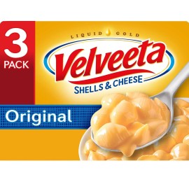 Velveeta Shells And Cheese, Original 12Oz - (Pack Of 3)