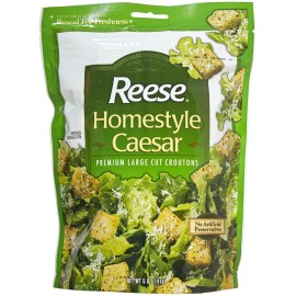 Reese Home Style Croutons - Caesar - 5 Ounces