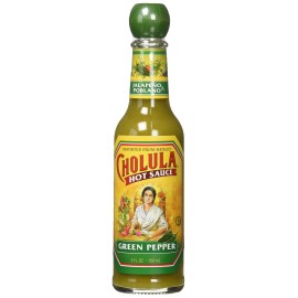 Cholula Green Pepper Hot Sauce 5 Fl Oz (Pack of 4)
