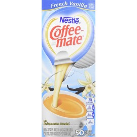 Coffeemate 35170Bx French Vanilla Creamer, .375Oz, 50/Box