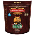 2Lb Don Pablo Colombian Supremo - Medium-Dark Roast - Whole Bean Coffee - Low Acidity - 2 Pound (2 Lb) Bag