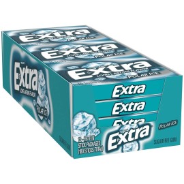 Wrigley'S Extra Polar Ice Sugar-Free Gum, Pack Of 12 (15 Sticks Per Pack)