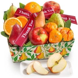 Thank You Orchard Favorites Fruit Basket Gift