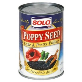 Solo Poppy Seed Cake & Pastry Filling (12.5 oz ) Pack of 4