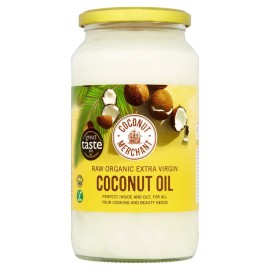 Coconut Merchant Organic Coconut Oil 35 Ounce Extra Virgin, Raw, Cold Pressed, Unrefined Ethically Sourced, Vegan, Ketogenic And 100% Natural For Hair, Skin & Cooking (35 Oz 1L)