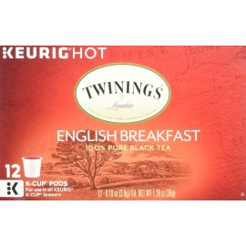 Twining Tea Tea Kcup Engl Brkfst, 12 K-Cup Pods