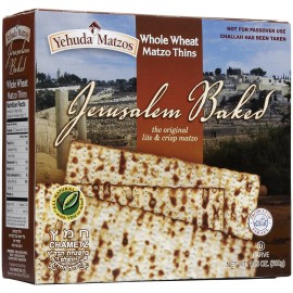 Yehuda Matzo Thin Daily Whl Wheat 10.5 Oz