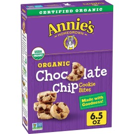 Annie's Organic Chocolate Chip Cookie Bites, 6.5 oz. Box