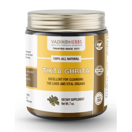 Tikta Ghrita Bitter Ghee (Herbal ghee) ~ Premium potency herb in a natural, fresh ghee base ~ Made in the USA every week