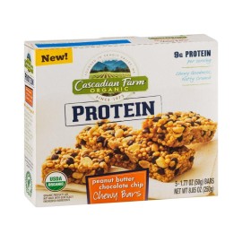 Protein Chewy Bars Peanut Butter Chocolate Chip 8.85 Ounces (Case Of 12)